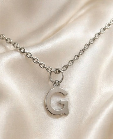 Initial Necklaces A-H