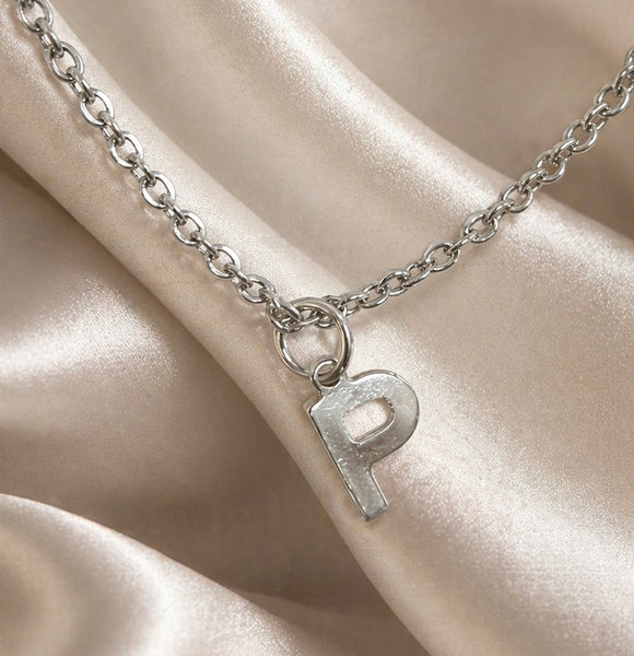 Initial Necklaces I-P
