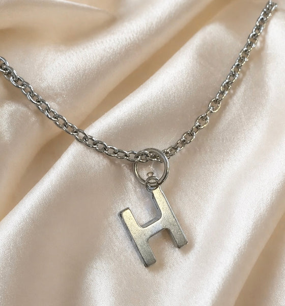 Initial Necklaces A-H
