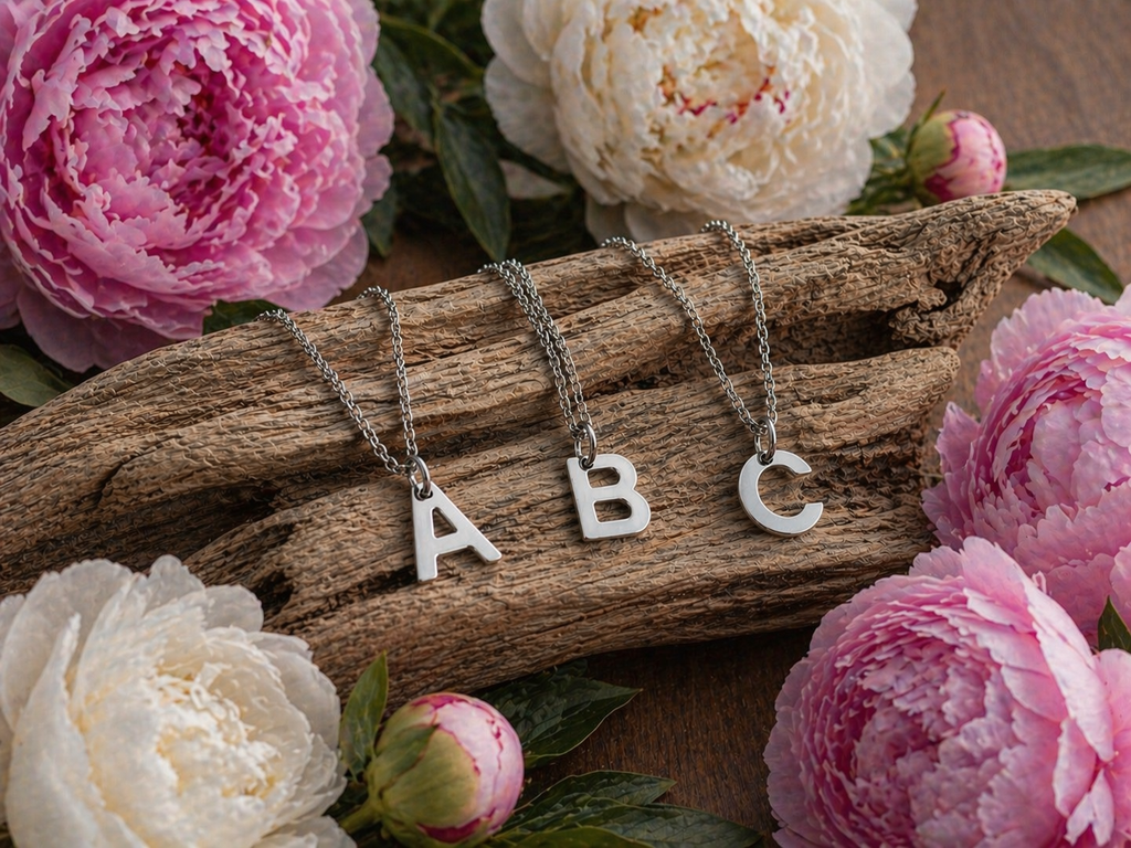Initial Necklaces Q-Z