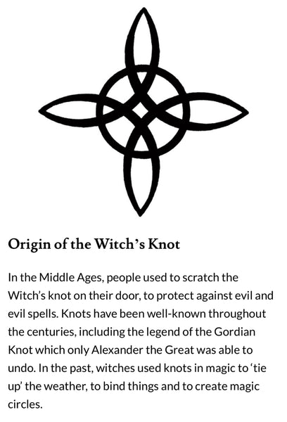 Witches knot necklace